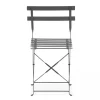 Set von 2 klappbaren Bistrostühlen 42 x 46 x 82 cm - Oviala