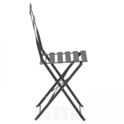 Set von 2 klappbaren Bistrostühlen 42 x 46 x 82 cm - Oviala