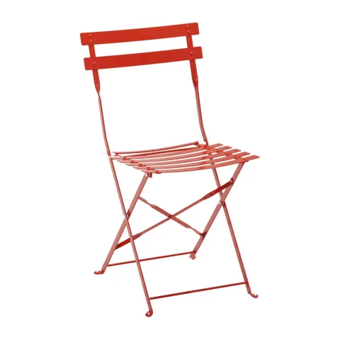 Set von 2 klappbaren Bistrostühlen 42 x 46 x 82 cm - Oviala
