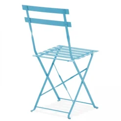 Set von 2 klappbaren Bistrostühlen 42 x 46 x 82 cm - Oviala