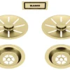 Sichtteile Blanco gold matt 203477
