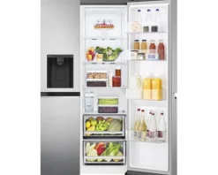 Side by Side Kühlschrank LG BxHxT 913 x 1790 x 735 mm Kühlteil 416 l Gefrierteil 219 l GSLV71PZTE
