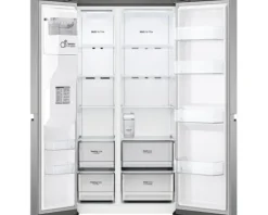 Side by Side Kühlschrank LG BxHxT 913 x 1790 x 735 mm Kühlteil 416 l Gefrierteil 219 l GSLV71PZTE
