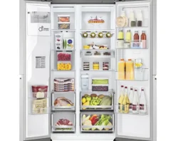 Side by Side Kühlschrank LG GSJV91BSAE BxHxT 913 x 1790 x 735 mm