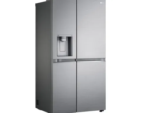 Side by Side Kühlschrank LG GSLV90PZAD BxHxT 913 x 1790 x 735 mm