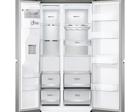 Side by Side Kühlschrank LG GSLV90PZAD BxHxT 913 x 1790 x 735 mm