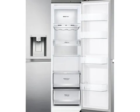 Side by Side Kühlschrank LG GSLV90PZAD BxHxT 913 x 1790 x 735 mm