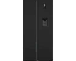 Side by Side Kühlschrank PKM SBS480NFWDBJ BxHxT 83 x 178,5 x 61 cm Kühlteil 276 l Gefrierteil 168 l schwarz