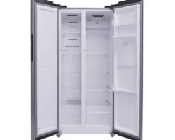 Side by Side Kühlschrank PKM SBS436NFWDIX BxHxT 78 x 173,5 x 71,3 cm Kühlteil 270 l für Flaschen