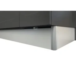 Sockelzubehör Optifit grau SRVB-025+