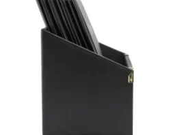 Speisekarten Box Basic DIN A4 schwarz 10 Stk.