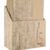 Speisekarten Box Design Kork Wein Getränke DIN A4 10 Stk.