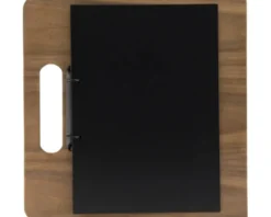 Speisekarte Ringbuch Walnuss DIN A4
