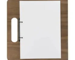 Speisekarte Ringbuch Walnuss DIN A4