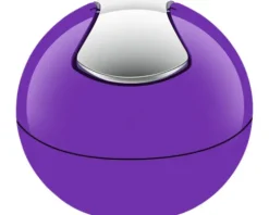 spirella Schwingdeckeleimer Bowl 1 l purple glänzend