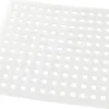 Spülbeckenmatte Quadro transparent 29x31,5 cm