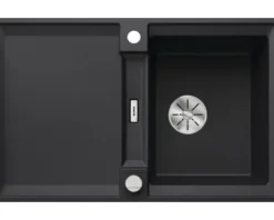Spüle Blanco ADIRA 45 S-F 770 x 490 mm schwarz 527593