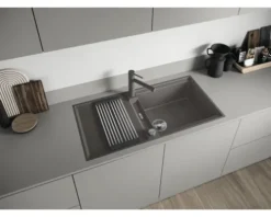 Spüle Blanco ADIRA XL 6 S-F 990 x 490 mm schwarz 527625