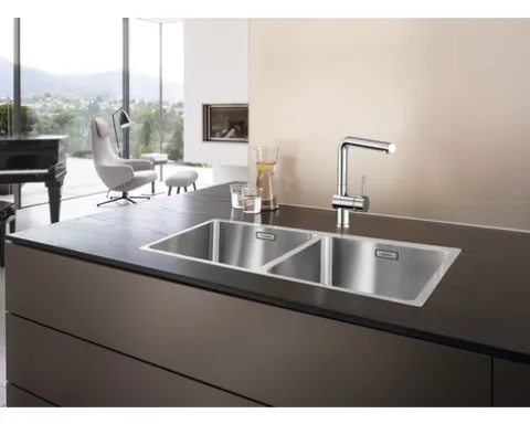 Spüle Blanco ANDANO 400/400-IF 865 x 440 mm edelstahl 522985
