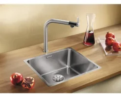 Spüle Blanco ANDANO 450-IF 490 x 440 mm edelstahl 522961