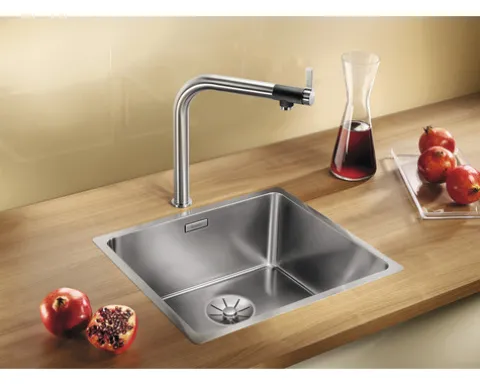 Spüle Blanco ANDANO 450-IF 490 x 440 mm edelstahl 522961