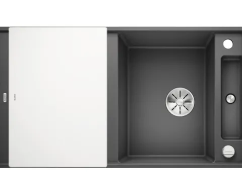 Spüle Blanco AXIA III 5 S-F 905 x 500 mm felsgrau ohne Multifunktionsschale 523232
