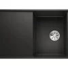 Spüle Blanco AXIA III 5 S-F 905 x 500 mm schwarz ohne Multifunktionsschale 525846
