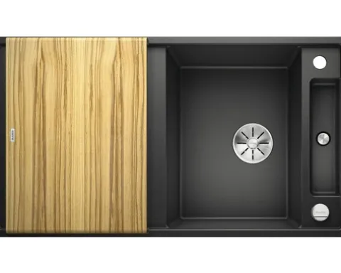 Spüle Blanco AXIA III 5 S 915 x 510 mm anthrazit ohne Multifunktionsschale 523205