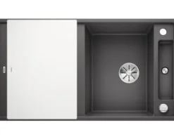 Spüle Blanco AXIA III 5 S 915 x 510 mm felsgrau ohne Multifunktionsschale 523216