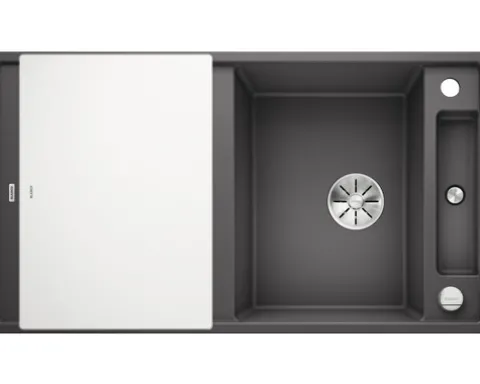 Spüle Blanco AXIA III 5 S 915 x 510 mm felsgrau ohne Multifunktionsschale 523216