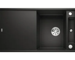 Spüle Blanco AXIA III 5 S 915 x 510 mm schwarz 525844