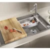 Spüle Blanco AXIA III 5 S 915 x 510 mm schwarz ohne Multifunktionsschale 525845
