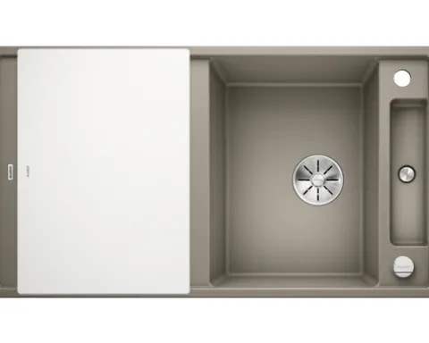 Spüle Blanco AXIA III 5 S 915 x 510 mm tartufo ohne Multifunktionsschale 523222