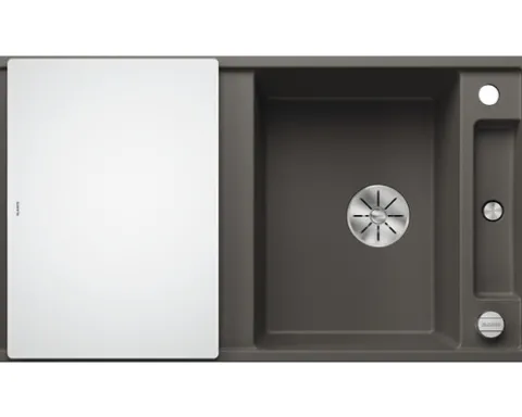 Spüle Blanco AXIA III 5 S 915 x 510 mm vulkangrau ohne Multifunktionsschale 527222
