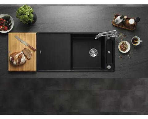 Spüle Blanco AXIA III XL 6 S-F 990 x 500 mm vulkangrau 527237