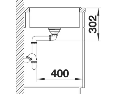 Spüle Blanco AXIA III XL 6 S 1000 x 510 mm cafe 523509