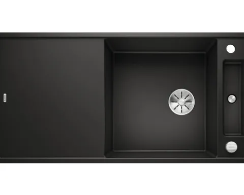 Spüle Blanco AXIA III XL 6 S 1000 x 510 mm schwarz 525858