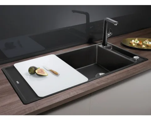 Spüle Blanco AXIA III XL 6 S 1000 x 510 mm vulkangrau 527234