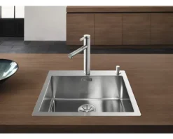 Spüle Blanco CLARON 500-IF/A 560 x 510 mm edelstahl 521633