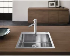 Spüle Blanco CLARON 500-IF/A 560 x 510 mm edelstahl 521633