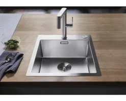 Spüle Blanco CLARON 400-IF/A 460 x 510 mm edelstahl durinox® 523392