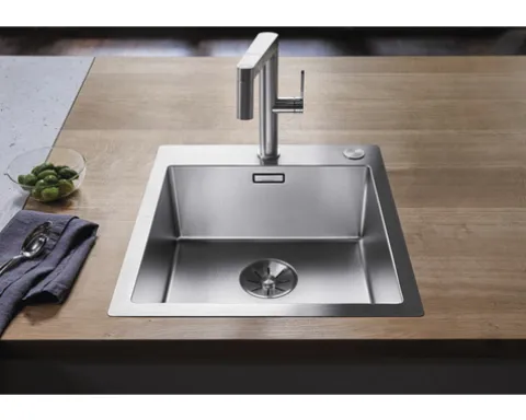 Spüle Blanco CLARON 400-IF/A 460 x 510 mm edelstahl durinox® 523392