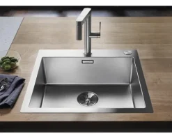 Spüle Blanco CLARON 500-IF 560 x 510 mm edelstahl durinox® 523393
