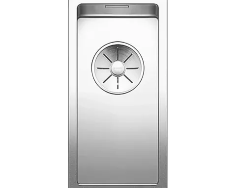 Spüle Blanco CLARON 180-IF 220 x 440 mm edelstahl 521564