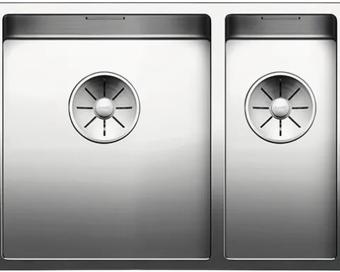 Spüle Blanco CLARON 340/180-IF 585 x 440 mm edelstahl 521607