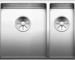 Spüle Blanco CLARON 340/180-IF 585 x 440 mm edelstahl 521607
