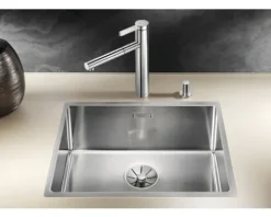 Spüle Blanco CLARON 500-IF 540 x 440 mm edelstahl 521576