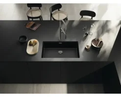 Spüle Blanco CLARON 700-U 740 x 440 mm dark steel 527835