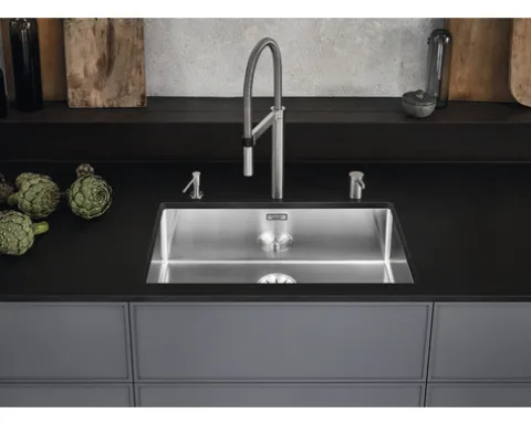 Spüle Blanco CLARON 700-U 740 x 440 mm edelstahl 521581