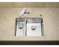 Spüle Blanco CLARON 340/180-U 585 x 440 mm edelstahl 521609